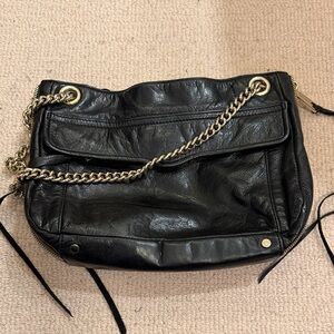 Rebecca Minkoff Black Swing Convertible Shoulder Bag
